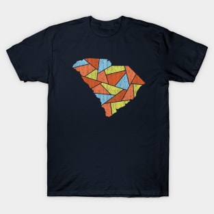 South Carolina mosaic - Sunswept Veranda T-Shirt